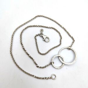 Vintage Silpada Sterling Silver 925 Sweet Circles Pendant Necklace N2297 16"